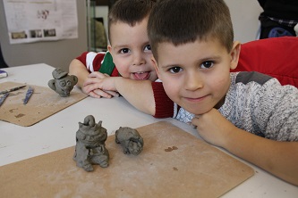 Children's clay activity