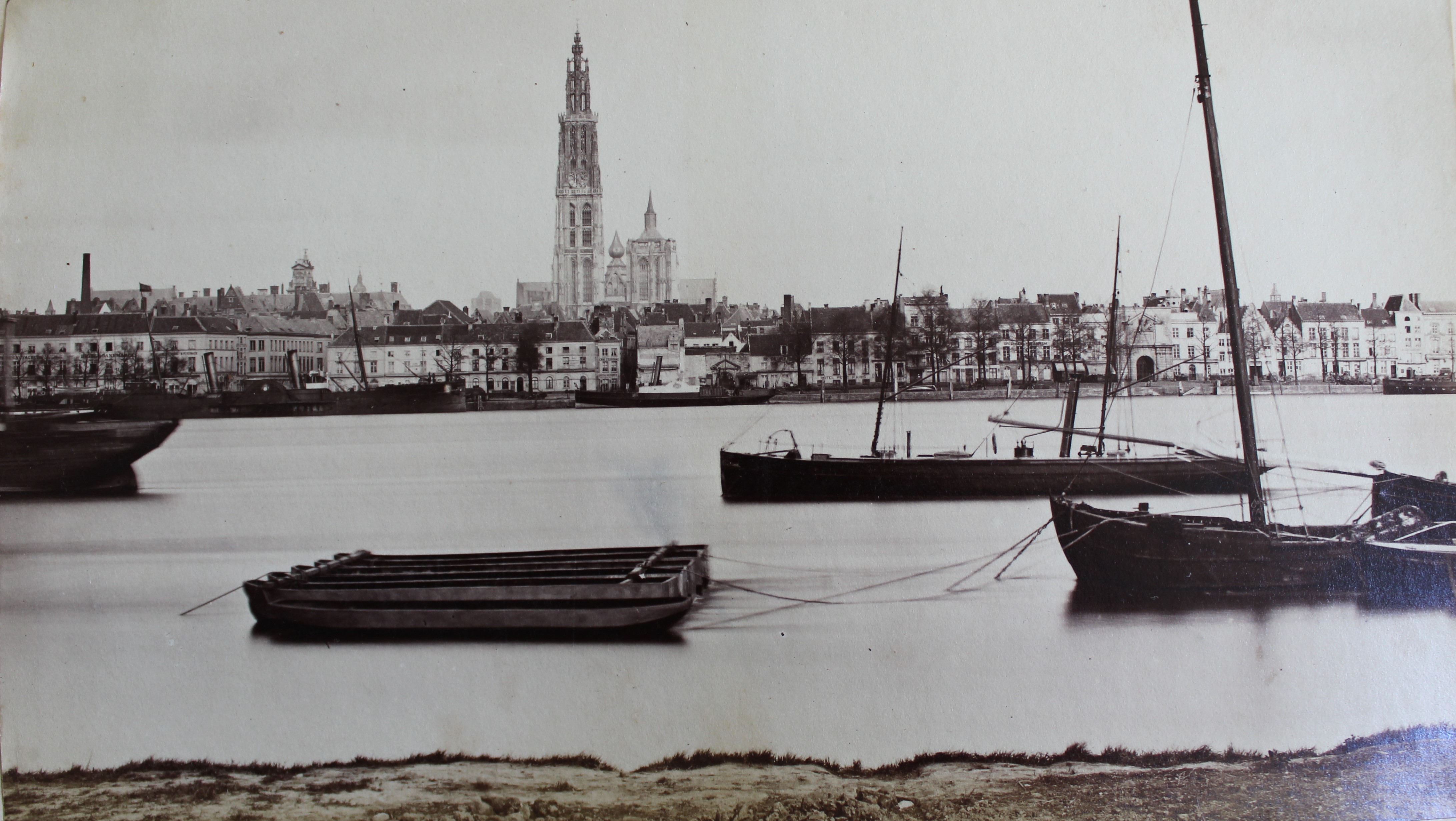 Antwerp from the River, Belgium