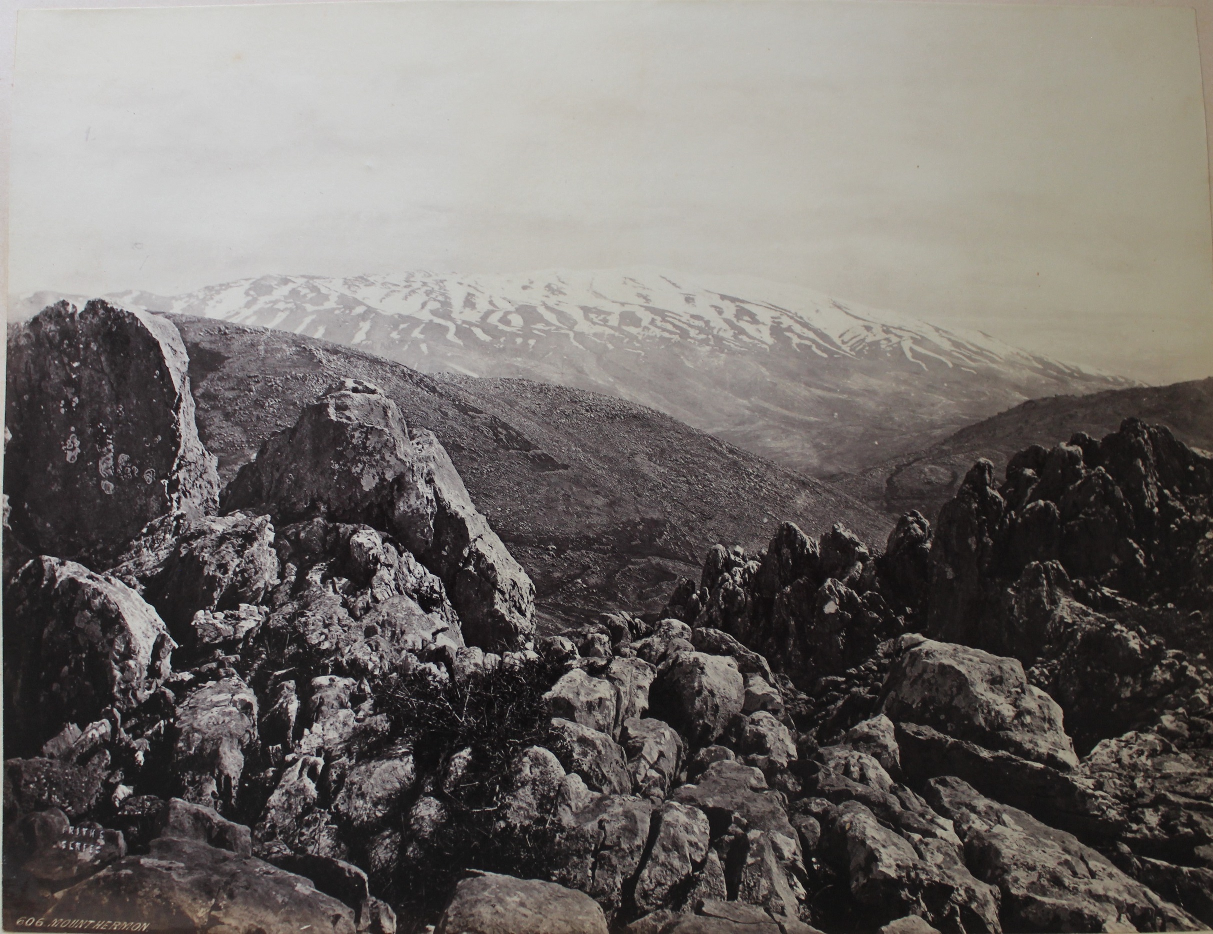 Mount Hermon, Lebanon and Syria near Damascus