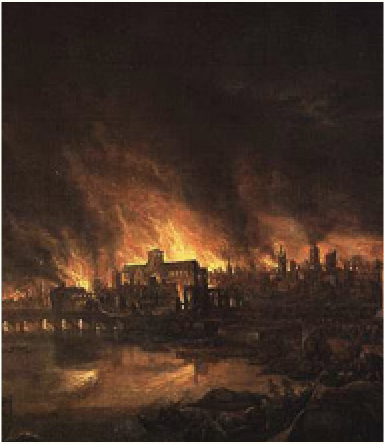 The Great Fire of London.